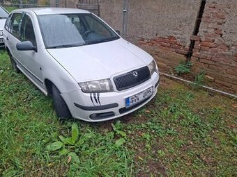 Škoda Fabie I 1,4 TDI 55kw rok 2004 dily z vozu